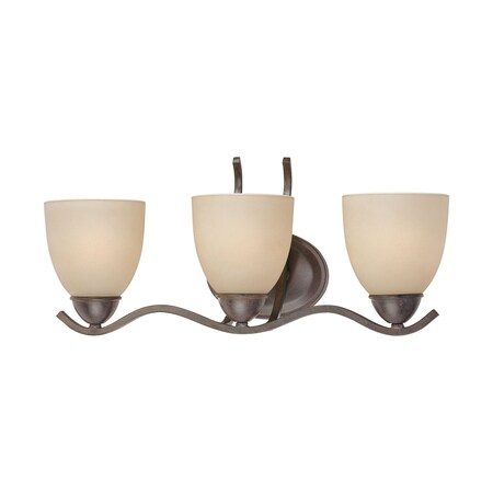 Thomas Triton 3Light Wall Lamp in Sable Bronze SL717322